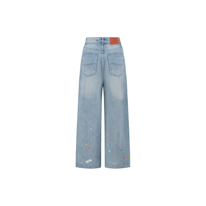 Alexia Sandra Leisure Collection Jeans Unisex Blue-1