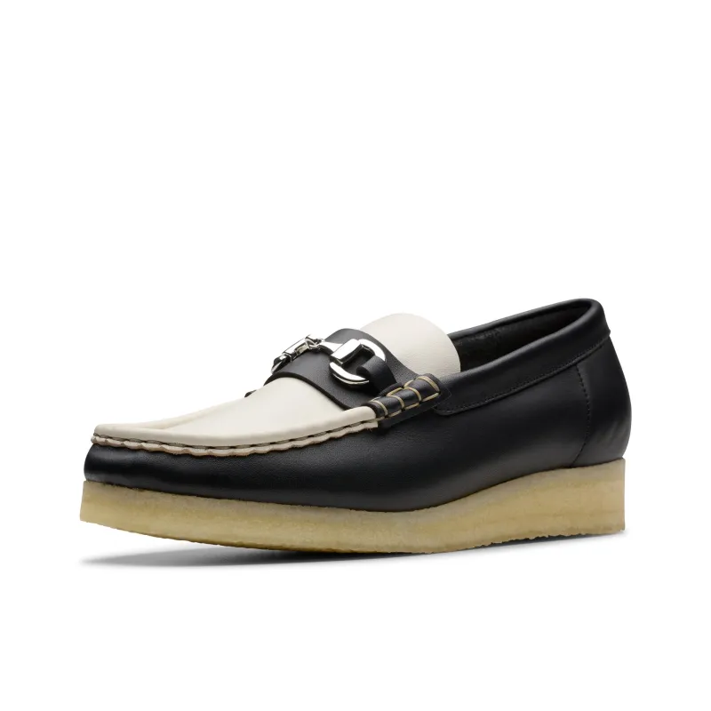 Clarks Originals WBLoafer HBIT Loafers Women's Black & White-1