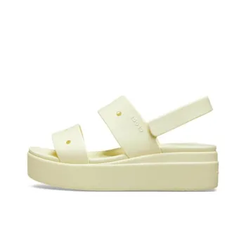 Crocs Brooklyn Beach Sandals Women's Yellow