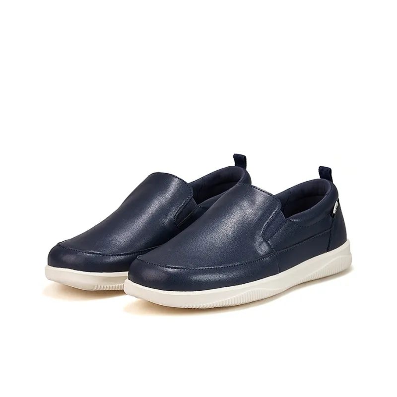 Joy&Mario Men's Casual Shoes Men Low Top Black/Dark Blue/Light Gray-6