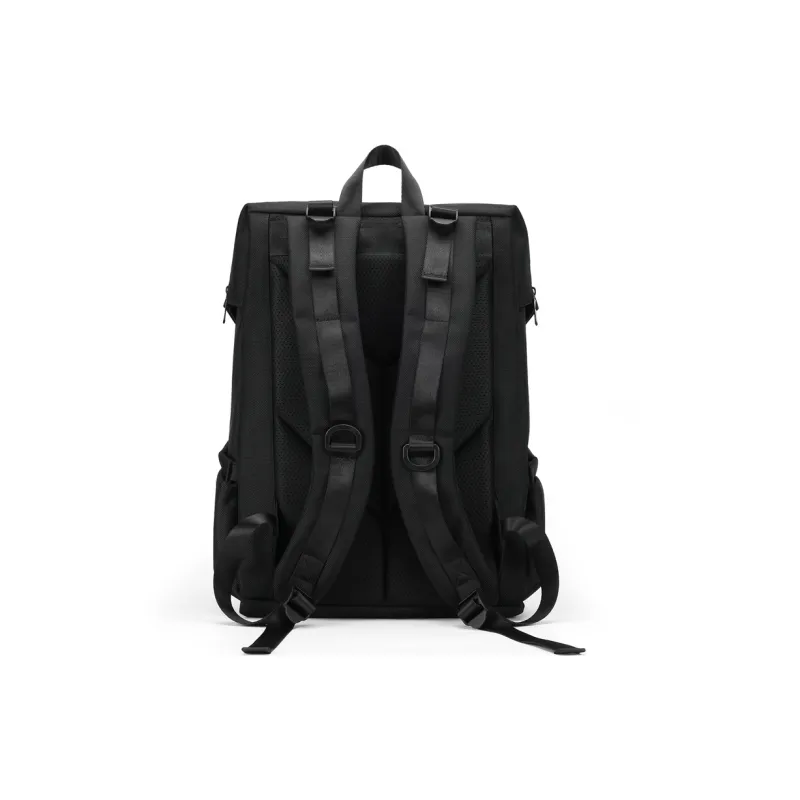 L&M Oxford Backpack Regular Men's Black Gray Color-2