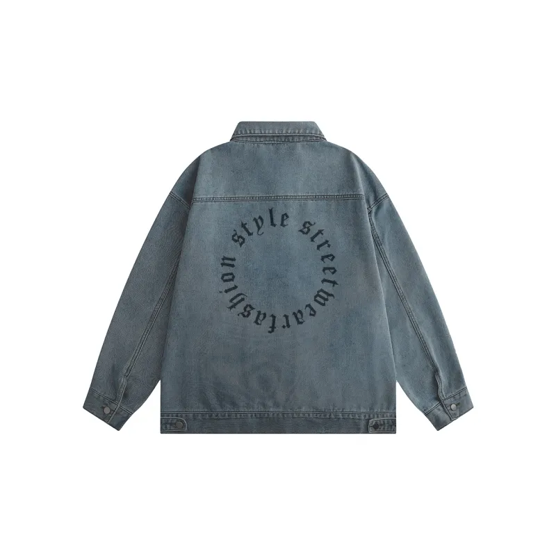 DUKE+DEXTER Denim Jacket Unisex-4