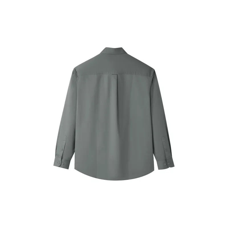 HLA Shirts Men Dark Gray 13-1