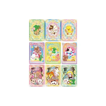KAYOU Fresh Look Alliance Cute Cute Friend Pack IP/Anime Cards Line Friends 1 Box Set