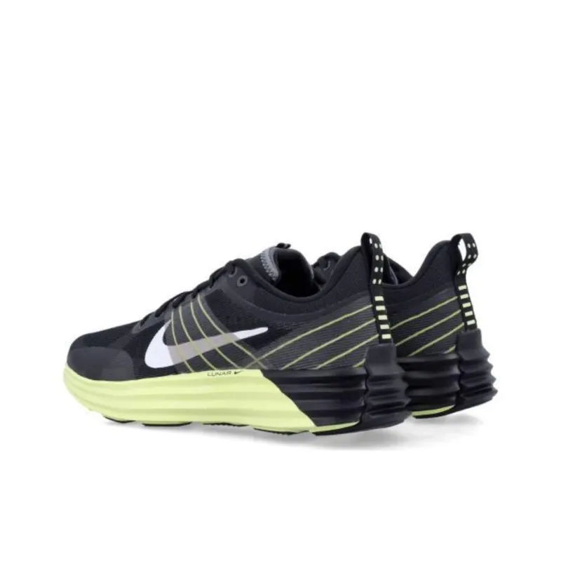 Nike Lunar Roam Anti Slip Wear Resistant Low Top Casual Running Shoes Unisex Black-3