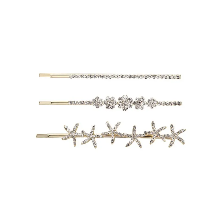 QIMEILA Alloy Hair Clips Women's-0