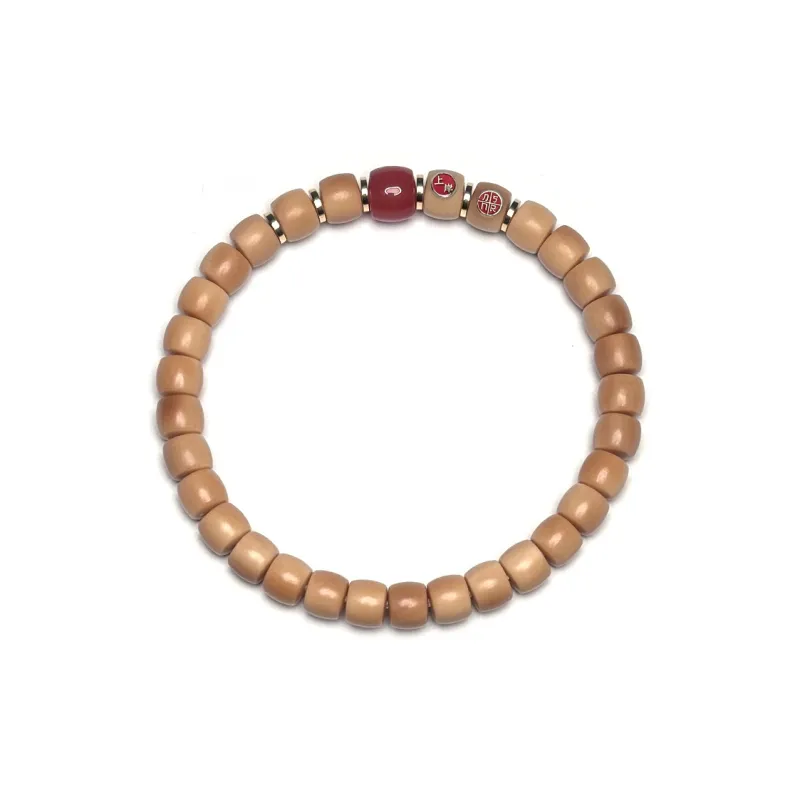 MOUNTAINS AND MANS Bodhi Root New Chinese Style Prosperity And Good Luck Beaded Bracelet Unisex-6