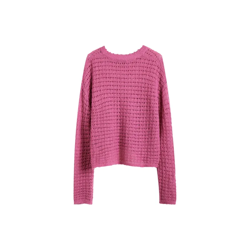 Olrain Knitwear Women's Plum-6