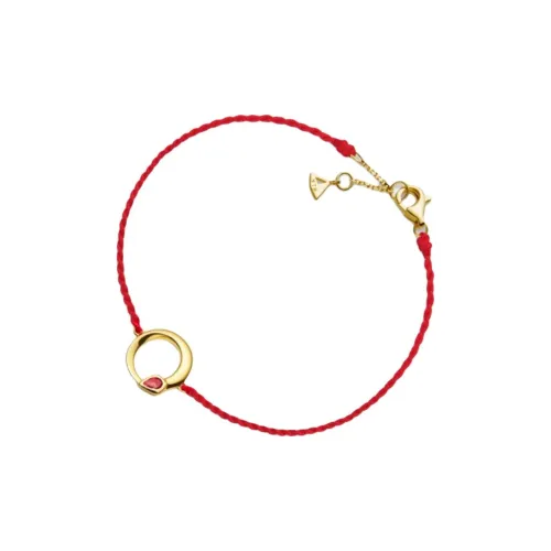 YIN 18K Gold, Red Spinel Bracelets Unisex Gold