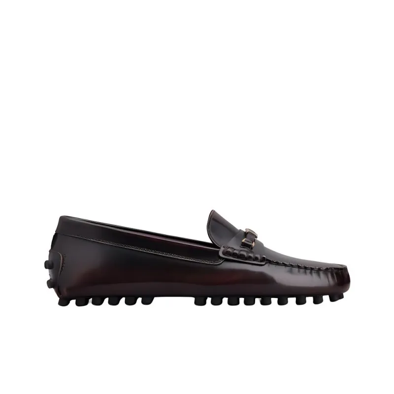 TOD'S Gommino Logo Plaaque Loafers Women's-1