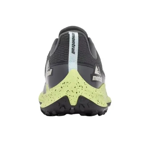 Columbia Montrail Slip-Resistant Low-Top Running Shoes Men's Dark Gray Napa Green-4
