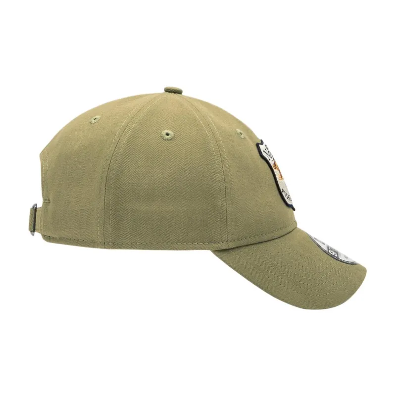New Era Cotton Baseball Caps Unisex Olive-5