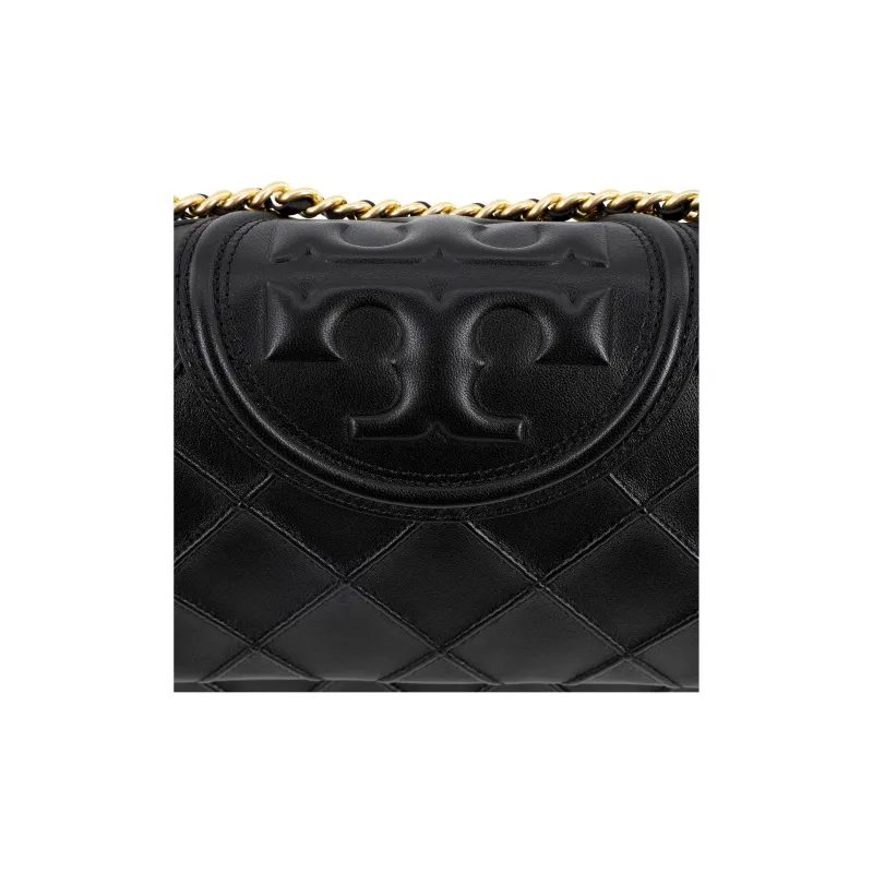 TORY BURCH Fleming Soft Convertible Shoulder Bag Black-5