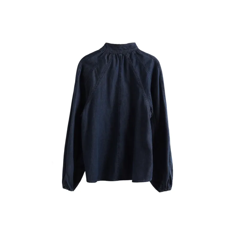 Olrain Shirts Women's Dark Blue-1