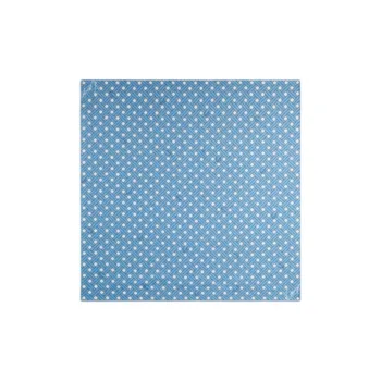 KENZO Mulberry Silk Scarves Women's Blue/Black