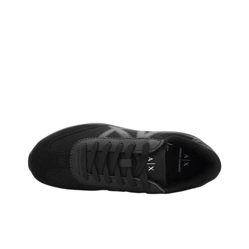 ARMANI EXCHANGEAE Low-Top Casual Shoes Men's Pure Black-4