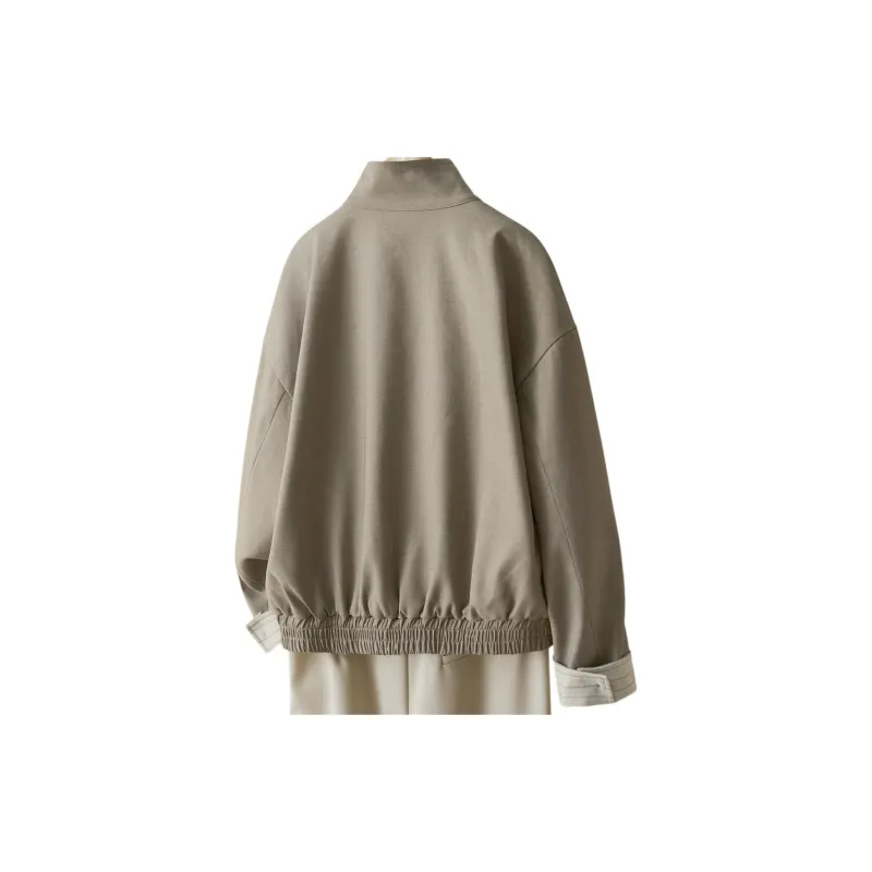 IHIMI Jackets Coats Women's Tea Brown-2