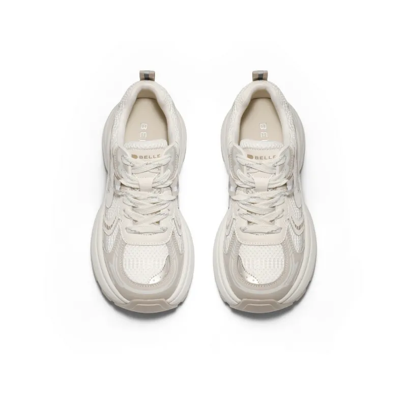 BELLE Abrasion Resistant Low Top Chunky Sneakers Women's-2