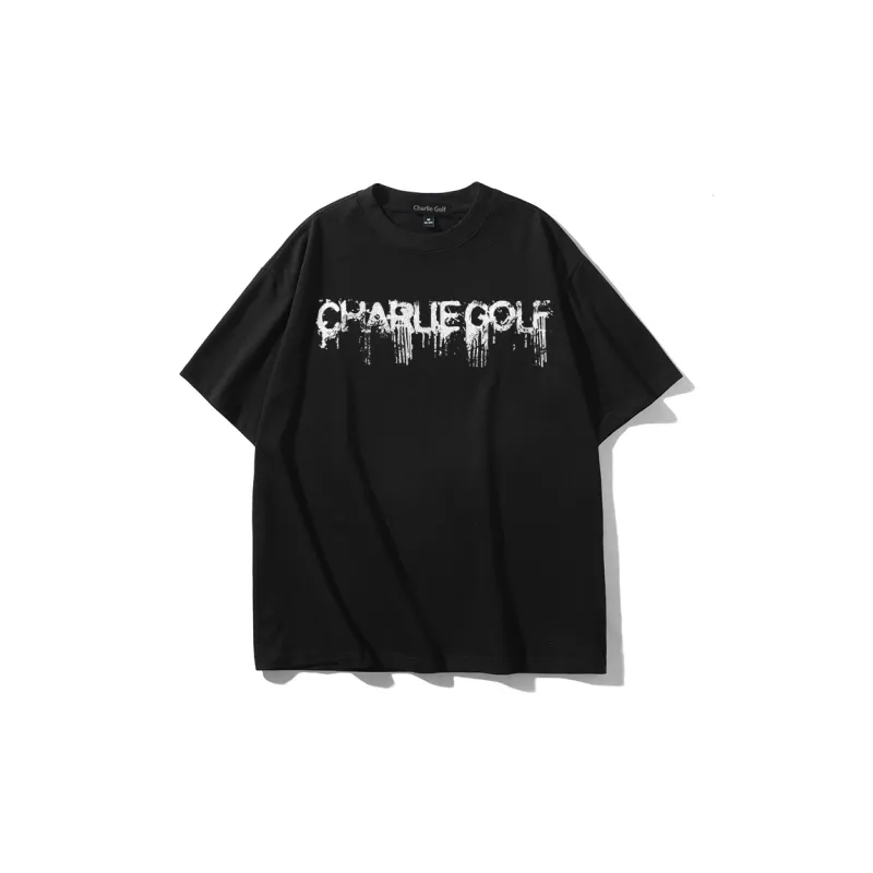 CHARLIE GOLF T-Shirt Unisex Black-1