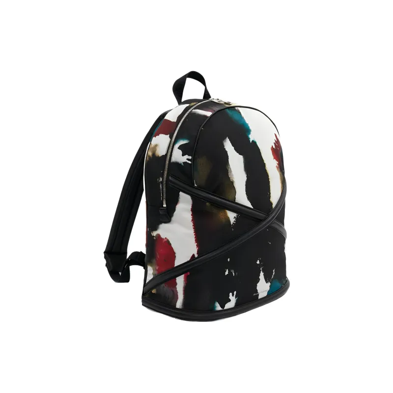 Alexander McQueen Nylon Backpack Men's Multicolor-1