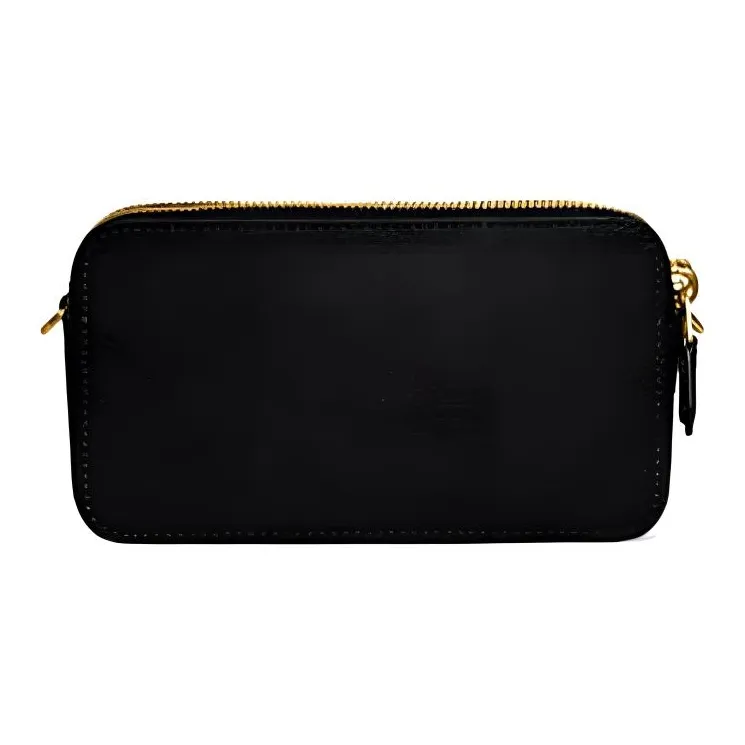 COACH Kira Pebbled Leather Shoulder Bag, Crossbody Bag Women's Black-2
