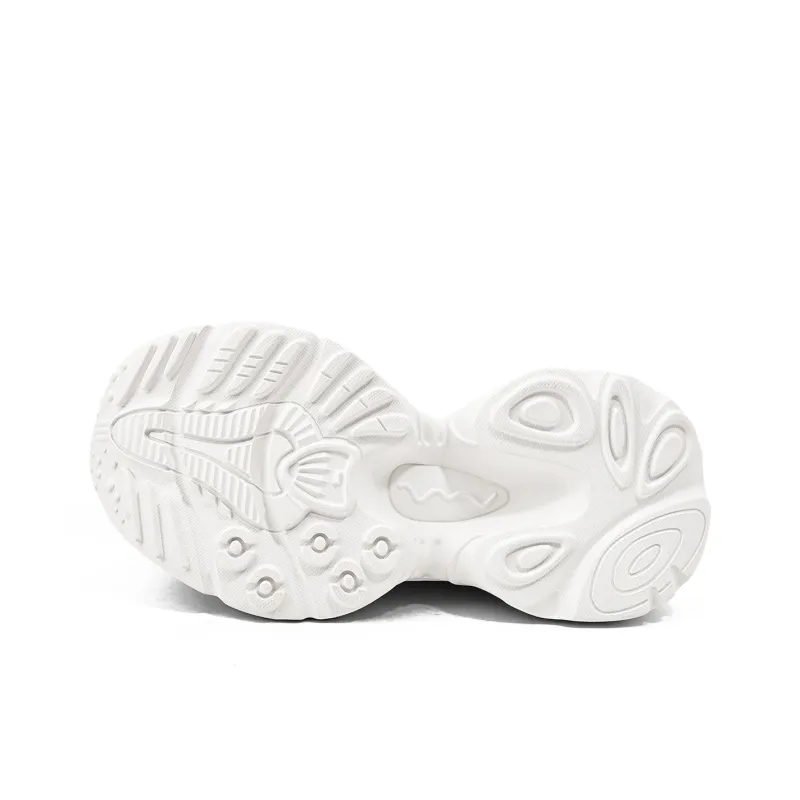 KMD Height Increasing Chunky Sneakers Women's White-4