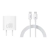 [Apple 15-16 Fast Charging Kit]20W Car Charger+1m Dual USB-C Fast Charger