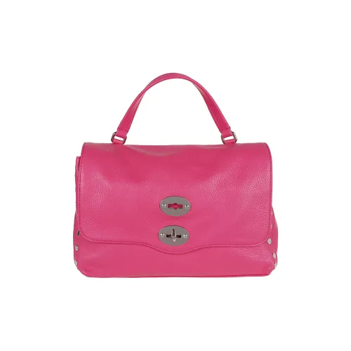 Zanellato Postina Calfskin One Shoulder Handbags Women's Pink Orchid