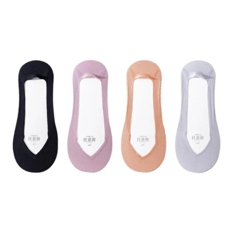 Lan Miao No Show Socks Women's 4 Pack-10