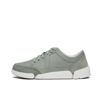 Clarks Low Top Casual Shoes Women's Green