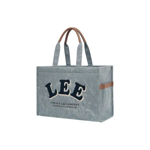 Lee Fabric Shoulder Bag, Tote, Handbag Large Size Women's Washed Gray