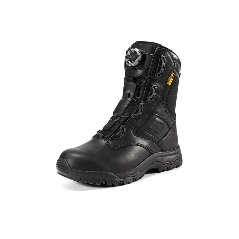 Hungo Warm Water Resistant And Wear Resistant Knee High Outdoor Boots Unisex Black-2