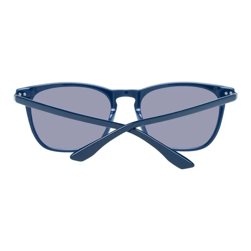BMW Plastic Square Sunglasses Men's Blue-1
