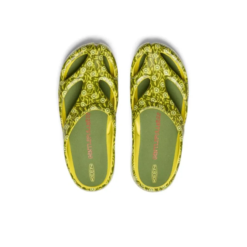 Genet Fullness x KEEN Shanti Beach Sandals Unisex Yellow Green-3