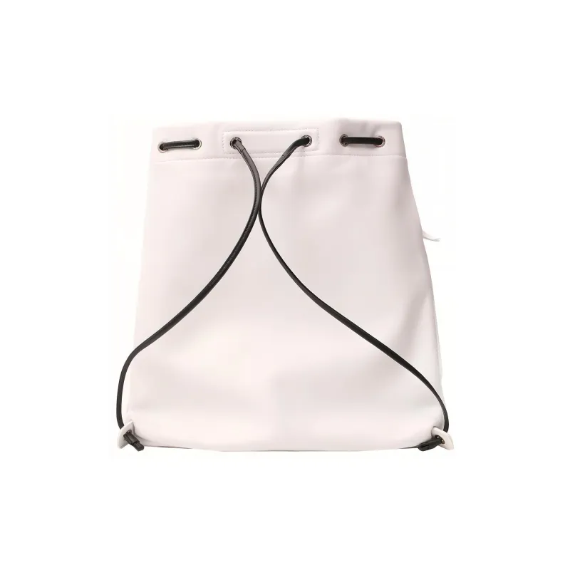 LONGCHAMP Lambskin Backpack Women's White-1