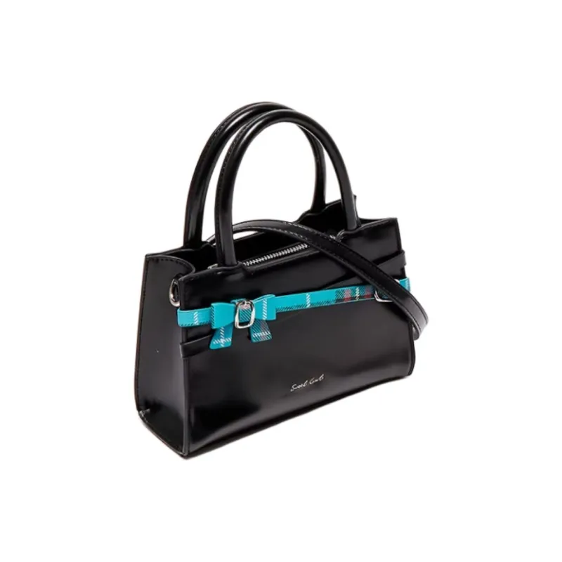 Three Blessings PU One Shoulder Handbag Medium Size Women's Multicolor-9