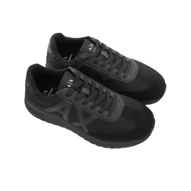ARMANI EXCHANGEAE Low-Top Casual Shoes Men's Pure Black-2