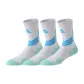 3-Pack (White & Green)