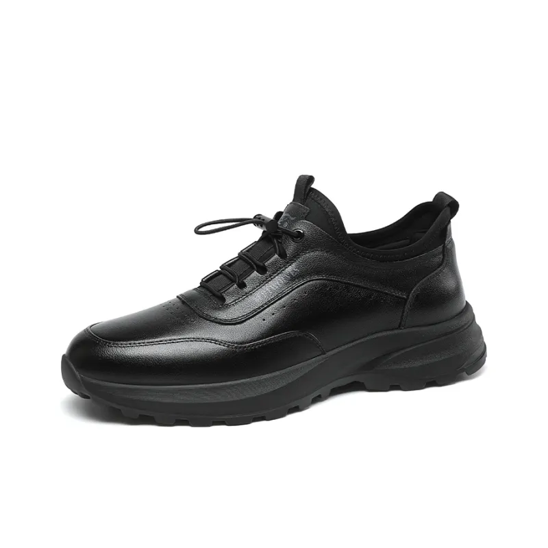 SEPTWOLVES Casual Shoes Men's Black HD-1