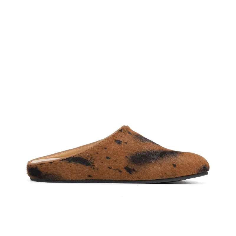 CROOKED CARD Slip Resistant Quick Dry Wrap toe Slippers Unisex Brown-1