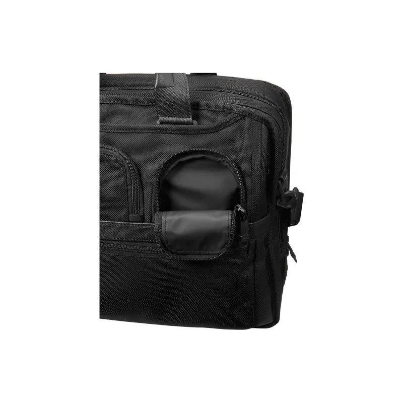 TUMI Alpha Nylon Laptop Briefcase Bag Unisex Black-3