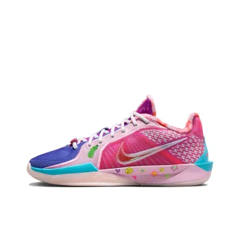Nike Sabrina 2 Anti Slip Wear Resistant Low Top Basketball Shoes Unisex Pink