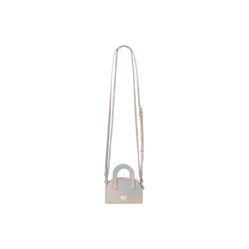 Crying Center PU Crossbody Handbag Women's Pink