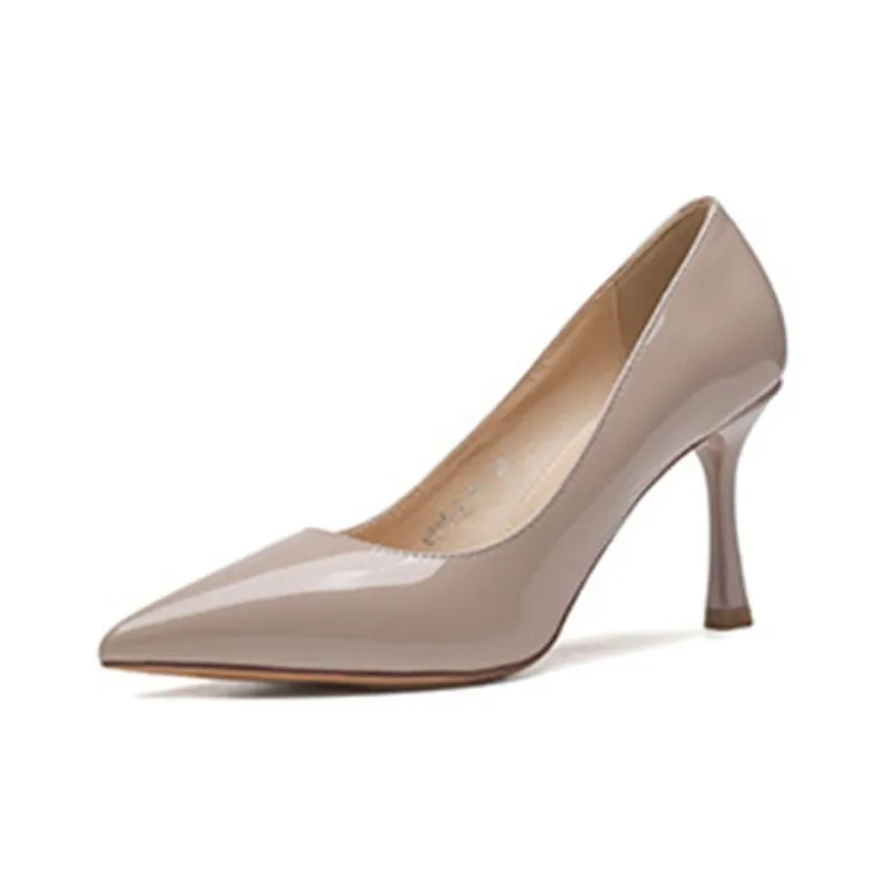 Than Than Me Slim Heel High Heels Women's-5