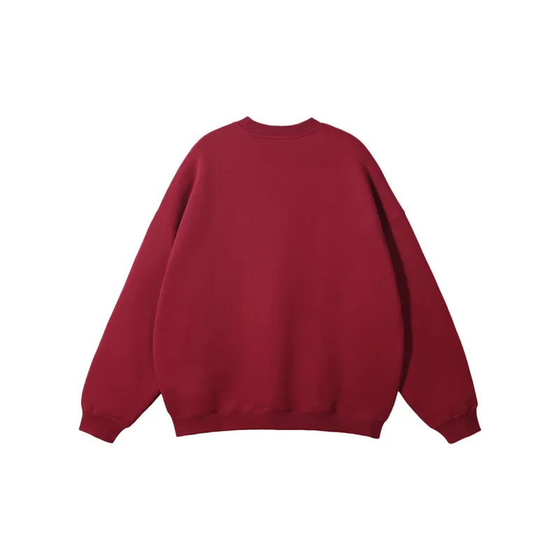 Pancoat Sweatshirt Unisex Burgundy-1