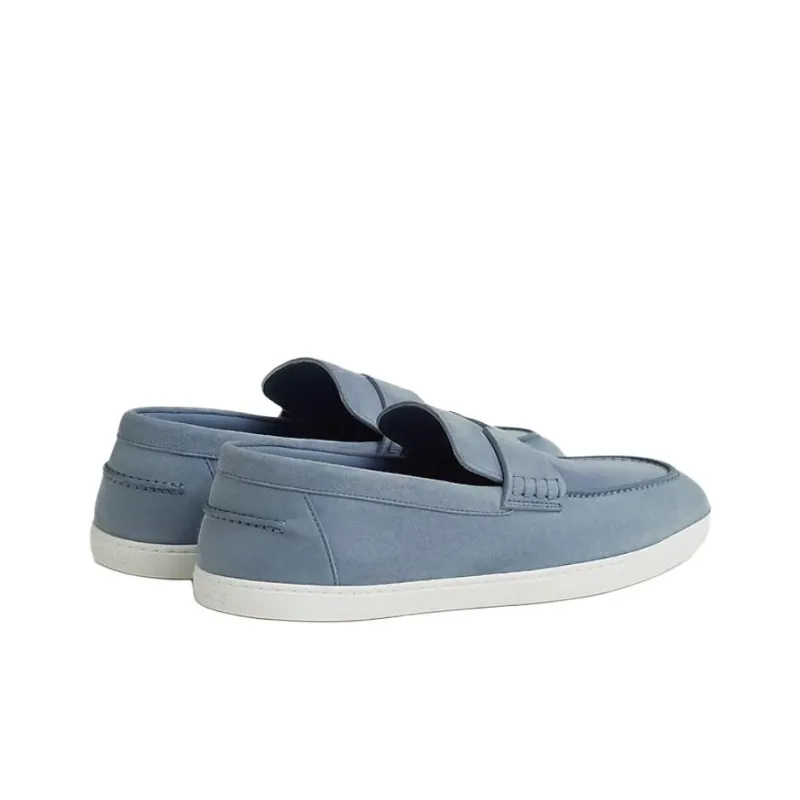 HERMES Loafers Men Blue-3