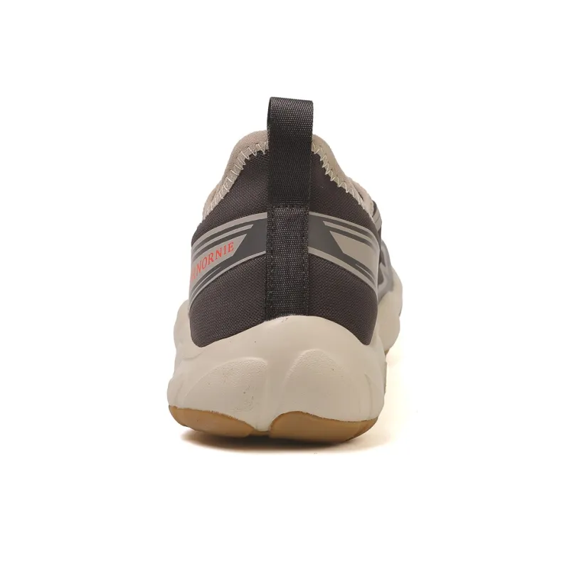 GORNORNIE Wear resistant, Lightweight, Breathable, And Non slip. Low Top Outdoor Shoes Men's Dark Brown Sand-3