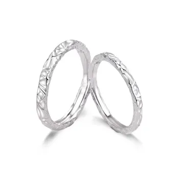 Hui Xuan Charm 999 Fine Silver Rings Unisex