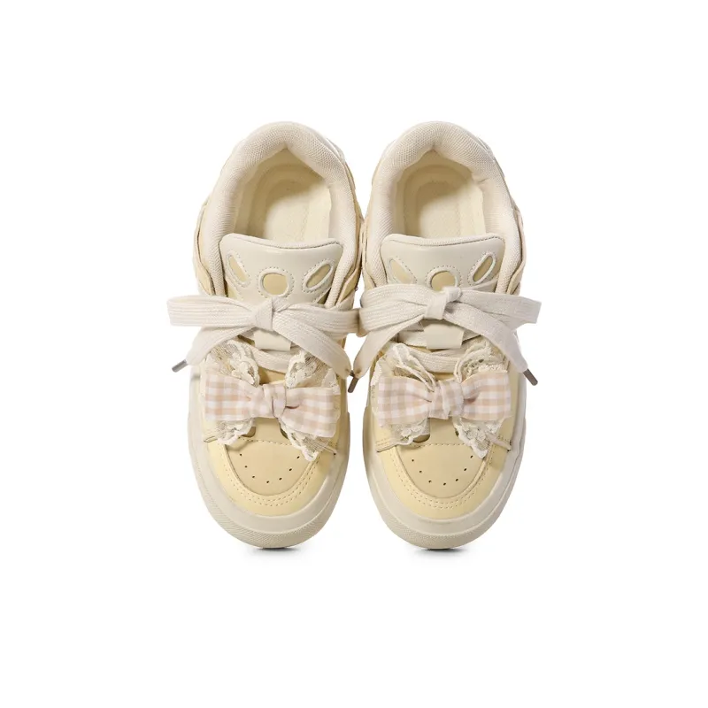 Lovely You Wear resistant And Lightweight Low Top Skateboard Shoes Women's-31