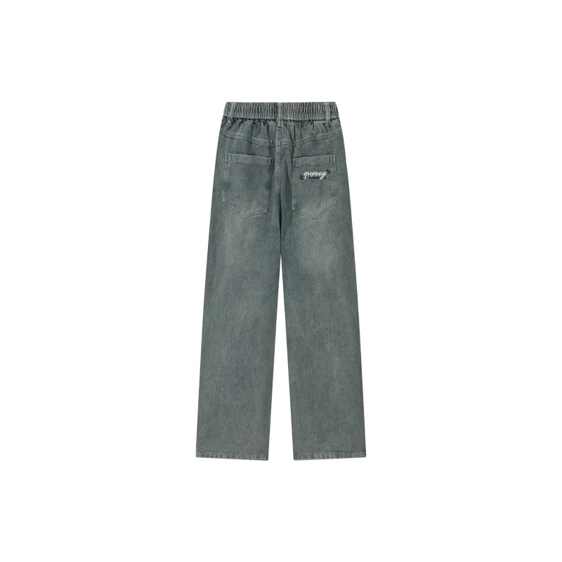 Qnxeey Jeans Unisex-5